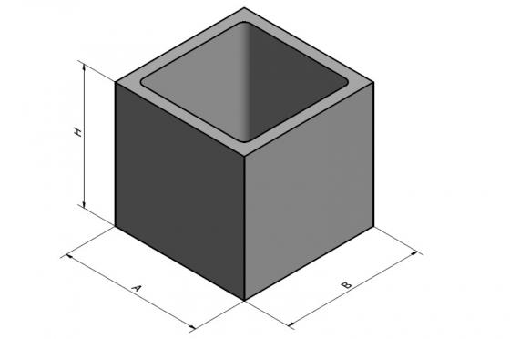 MODU-cubo vierkante plantenbakken in sierbeton